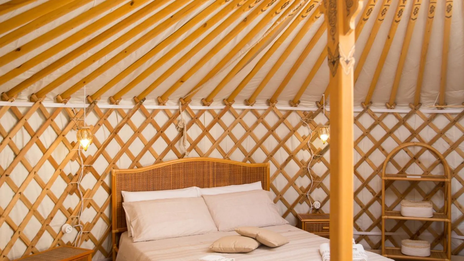فندق مبيت وإفطار أغريجنتو Yurta Glamping San Leone & Casa Vacanza Baia Blu